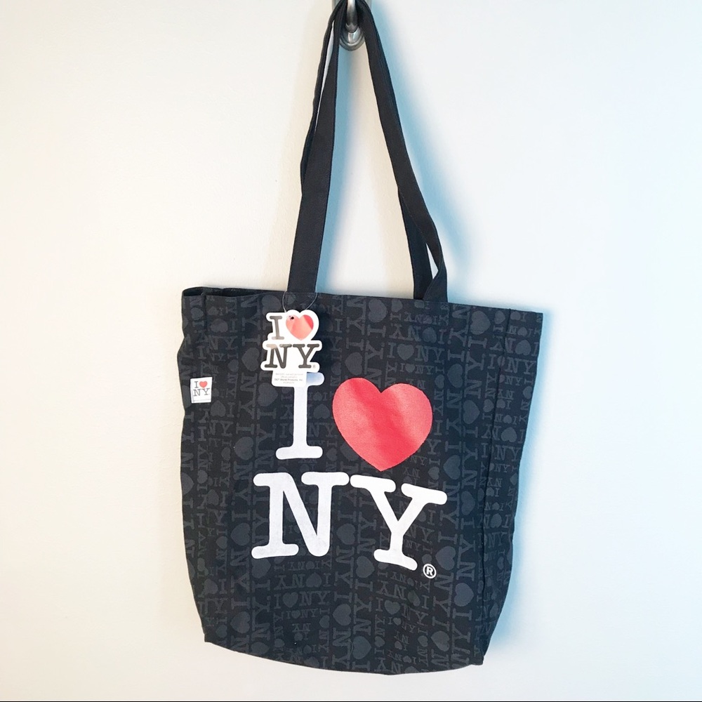 ❤️SOLD❤️ NWT I love New York canvas tote bag